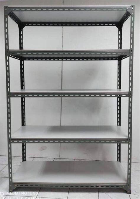 slotted angle racks|Slotted Angle Steel Rack 48in x 18in x 72in, 5 Layers with .
